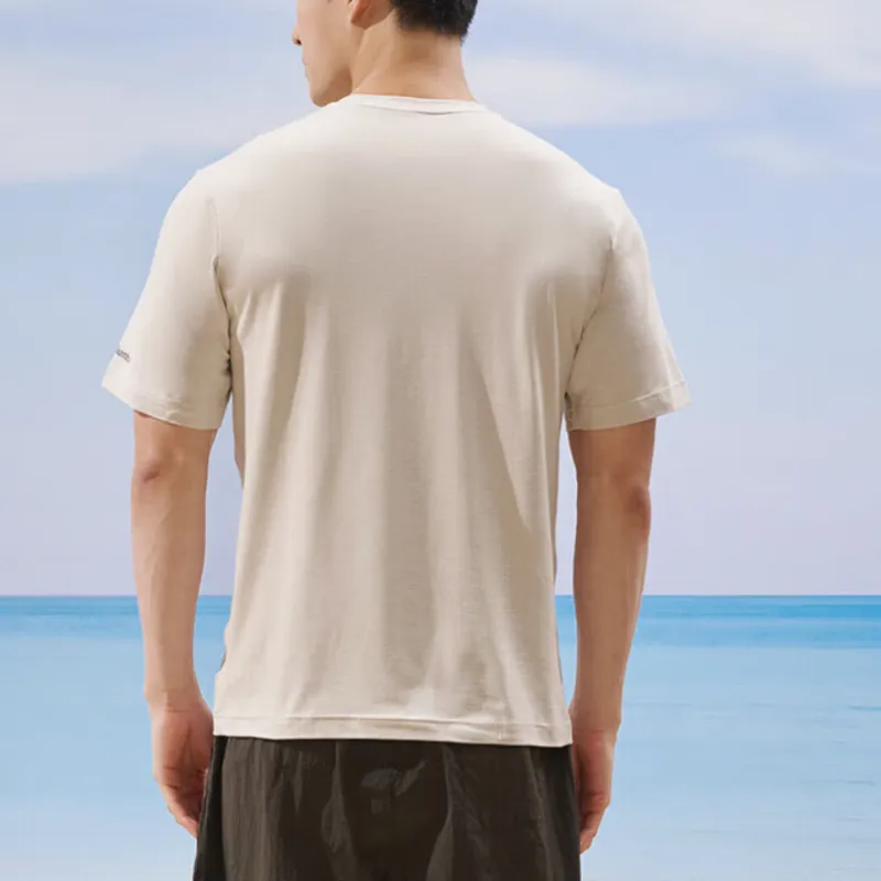 Columbia T Shirts Men Khaki-3