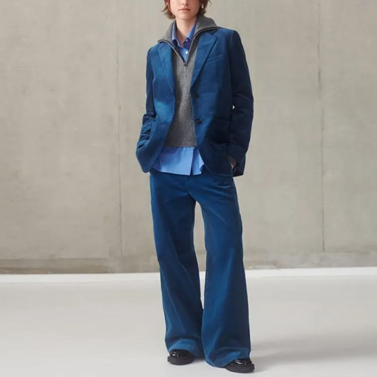 UNIQLO X Clare Waight Keller Co branded Collection Jackets Women's Sea Blue-1