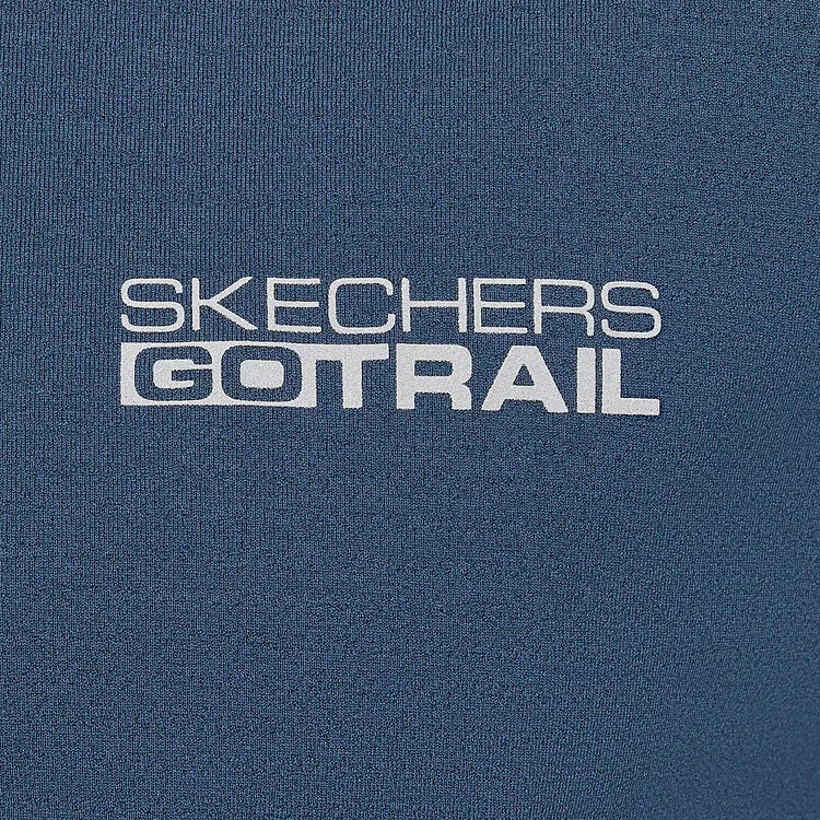 Skechers T Shirt Unisex Kilagoe Marine Blue 027D-2
