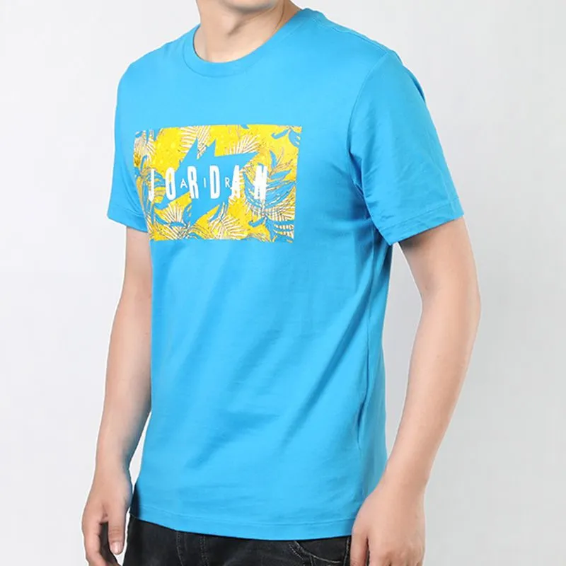 Jordan M J Poolside Flora T Shirt Men's-1