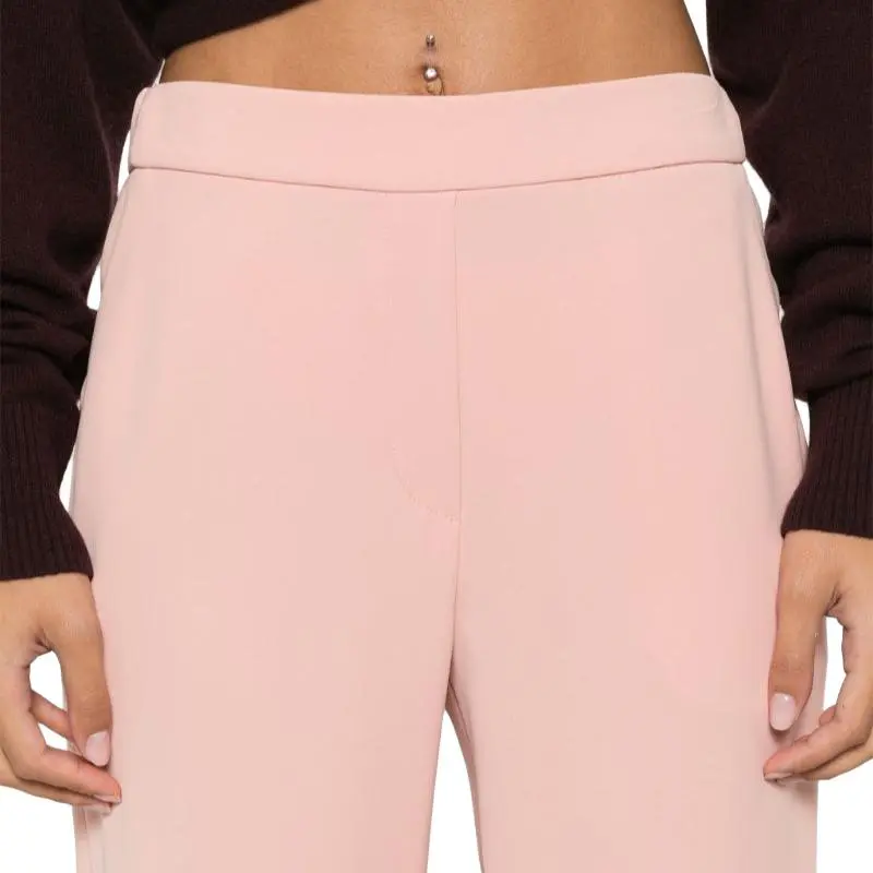 PAROSH FW24 Casual Pants Women's Pink-4