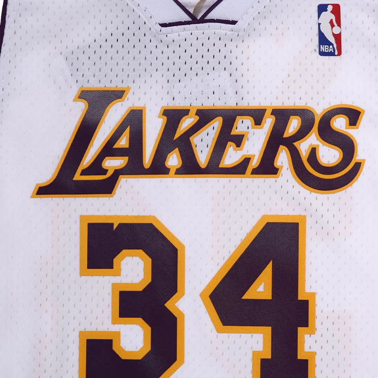 Mitchell & Ness Nba Alternate 'Lakers 2002 Shaquille O'Neal' Jersey-2