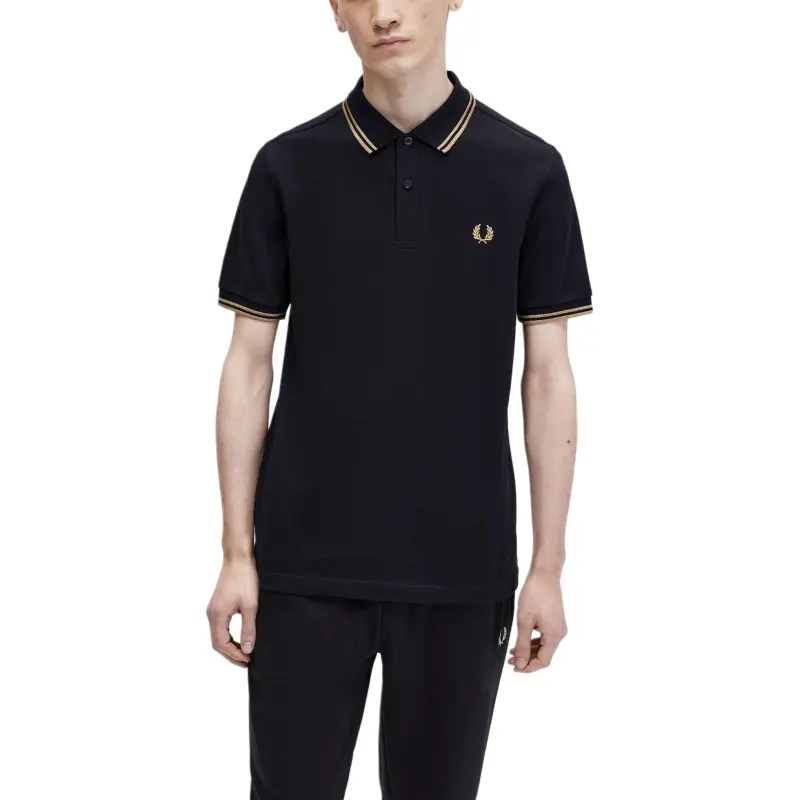 FRED PERRY Polo Shirt Men's Black-2