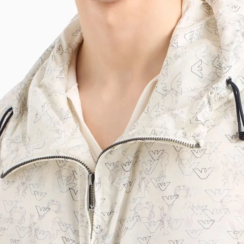 EMPORIO ARMANI Logo print Jacket-5