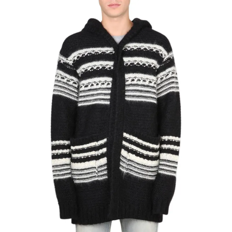 SAINT LAURENT FW22 Sweater Men's Black-3