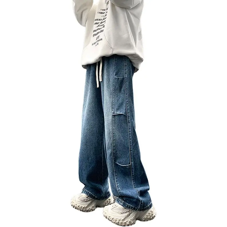IJRJ Jeans Unisex Distressed Gray-9
