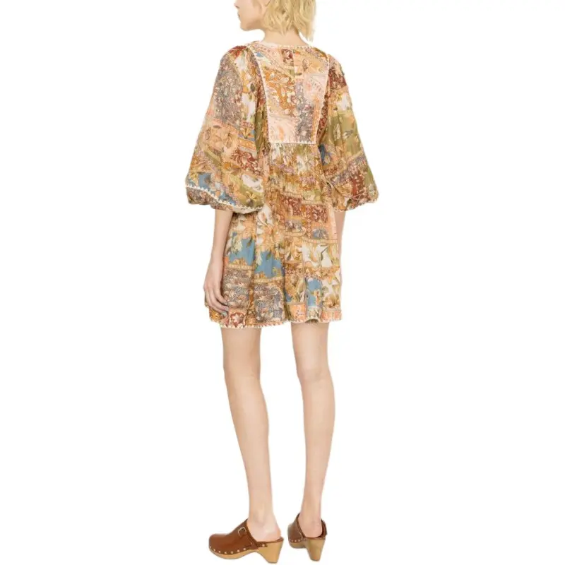 Zimmermann Long-Sleeved Dresses Women's Multicolor-2