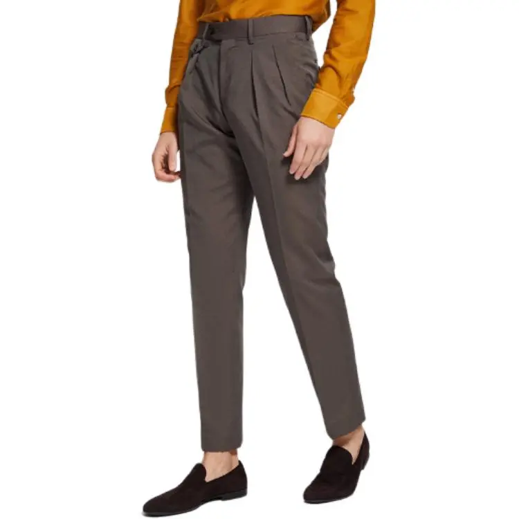 LARDINI Suit Trouser Men's Taupe-5