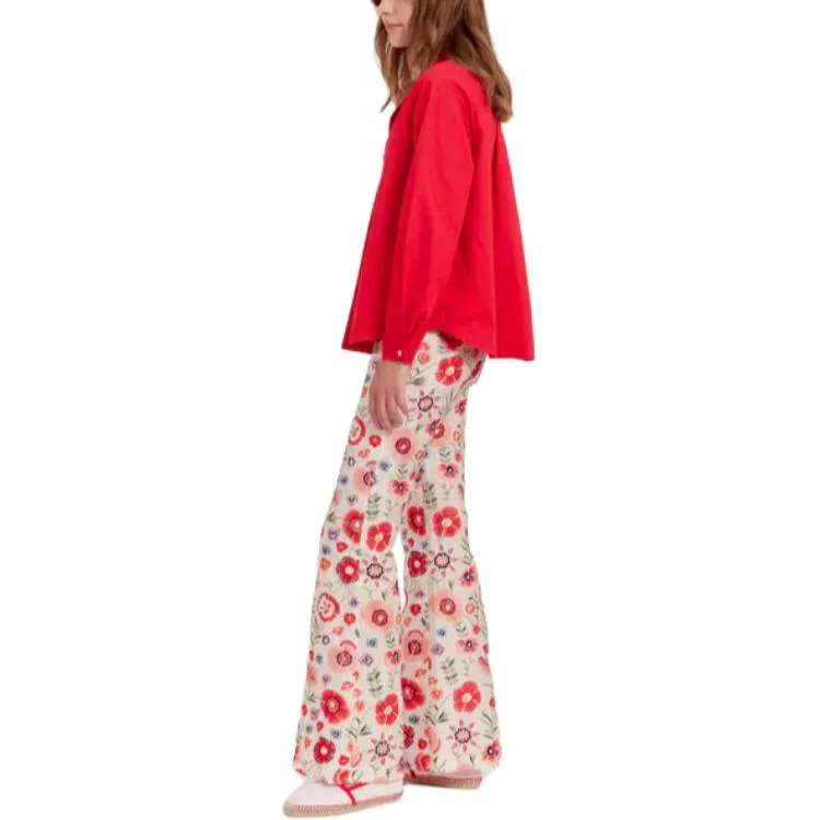 INES DE LA FRESSANGE Noa Red Top Shirt Women's Red-3