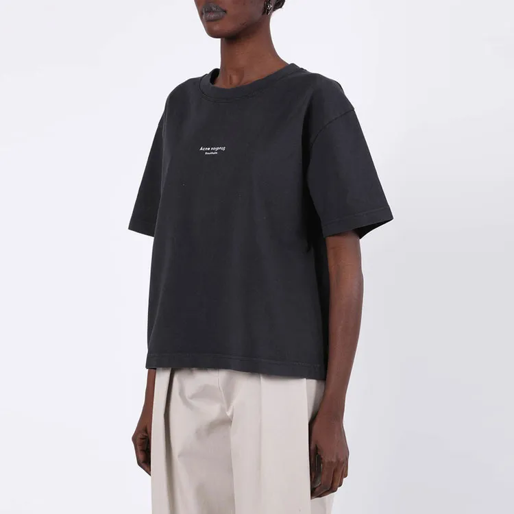 Acne Studios Crew Neck T shirt Optic White-1
