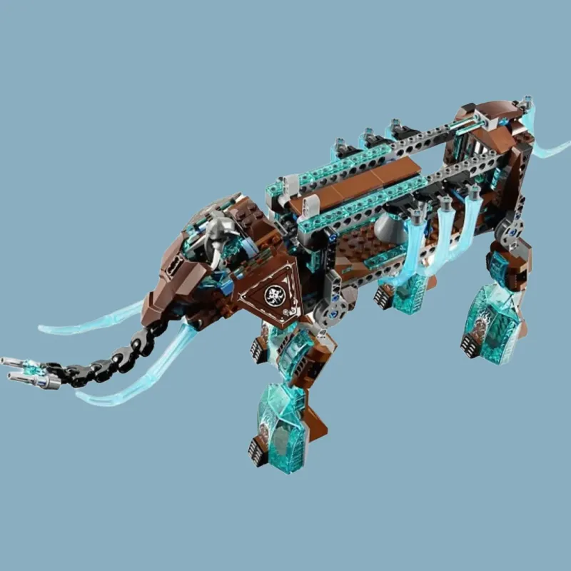 LEGO Elephant Queen's Ice Machine Made Mammoth Building Blocks 670pcs 70145-5
