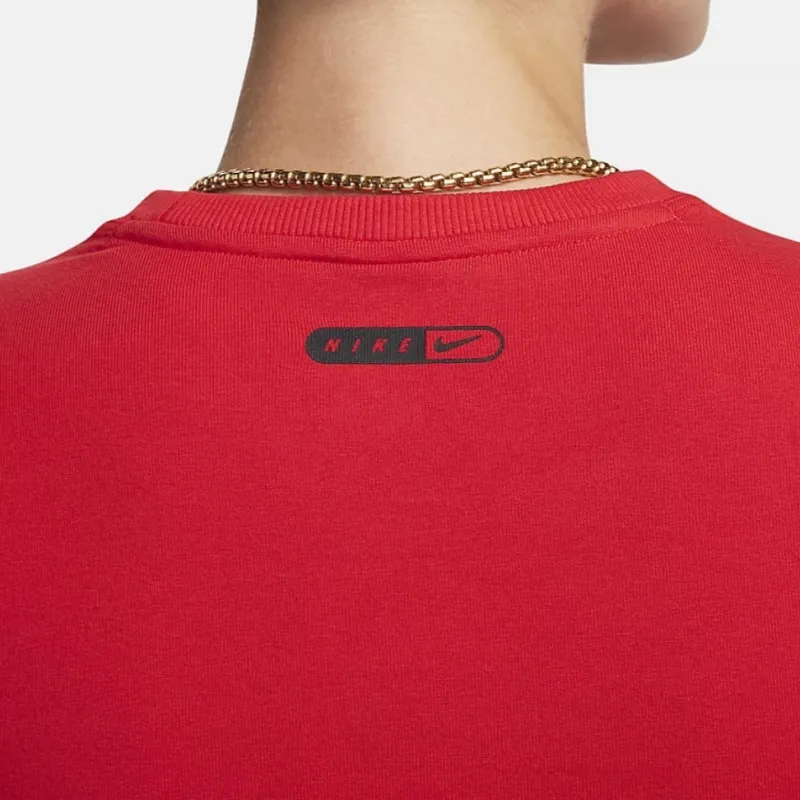 Nike Short-Sleeved T-Shirts Women's Red-4