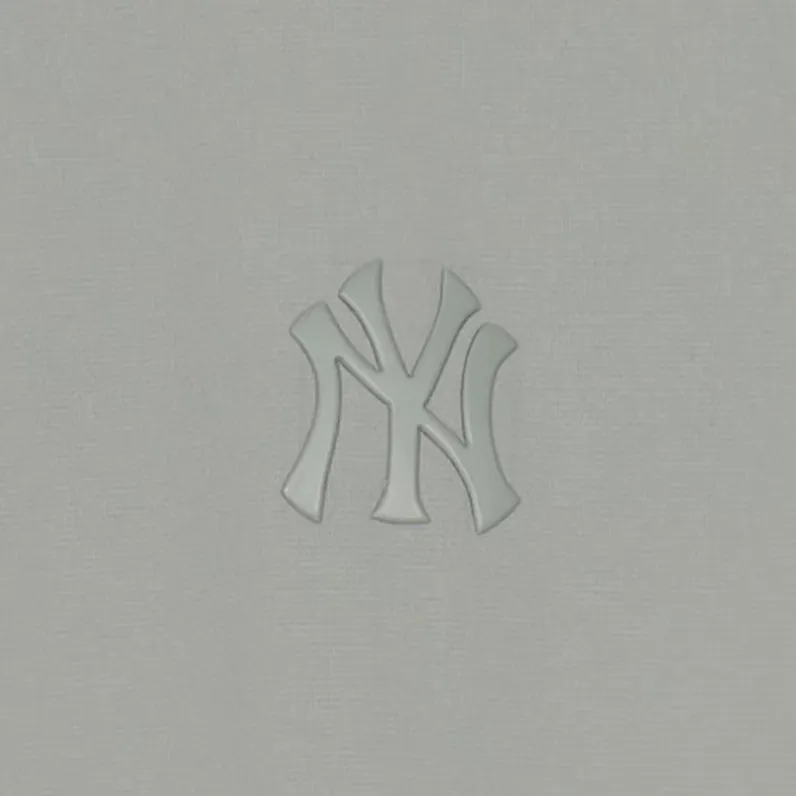 MLB Basic New York YankeesGofcore T Shirt Unisex Light Gray-4