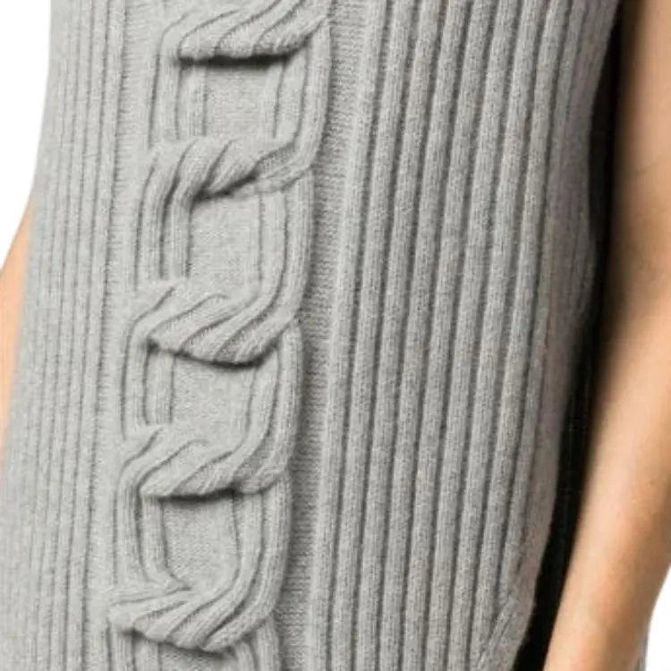Stella McCartney Asymmetric Hem Knitted Sleeveless Top-4