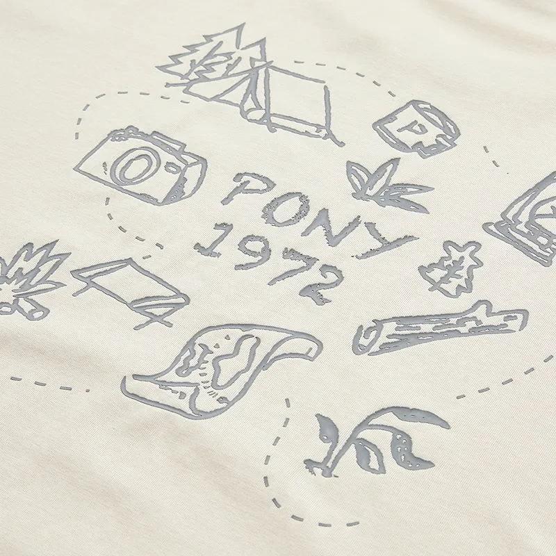 Pony T Shirts Unisex Tea Brown-2