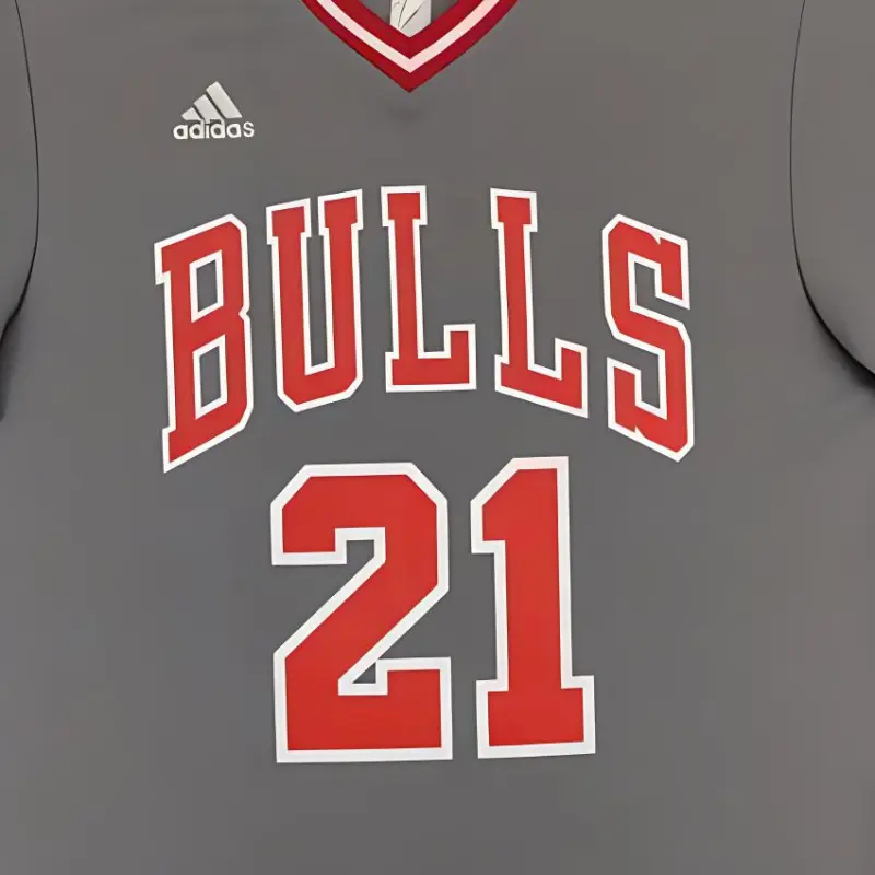 Adidas x NBA Chicago Bulls Basketball Jersey Men's Gray-2