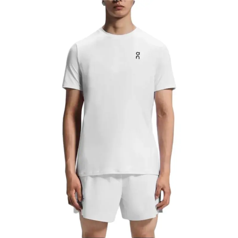 On T Shirts Men White-1