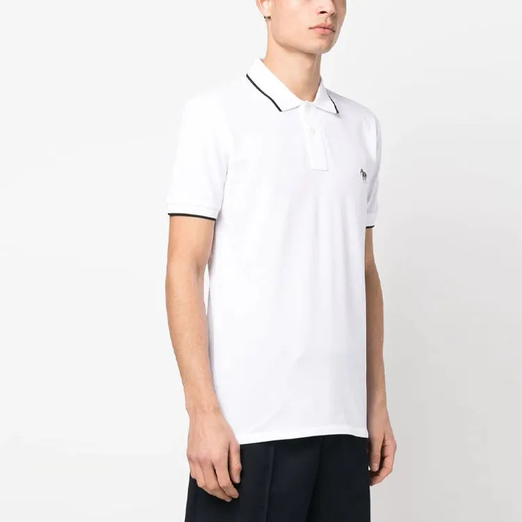 PS By Paul Smith Zebra Logo patch Polo Shirt-3