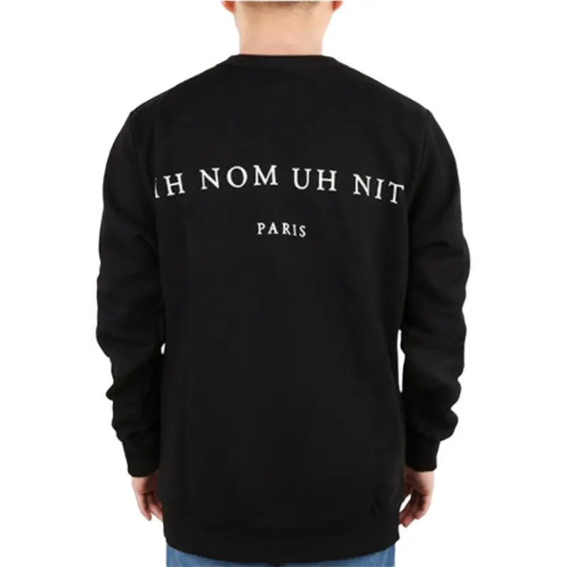 IH NOM UH NIT T Shirt Men's Black-3