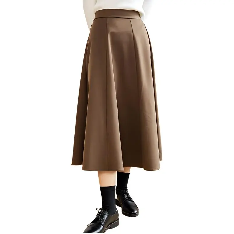 ZIMO Casual Long Skirts Women's-2
