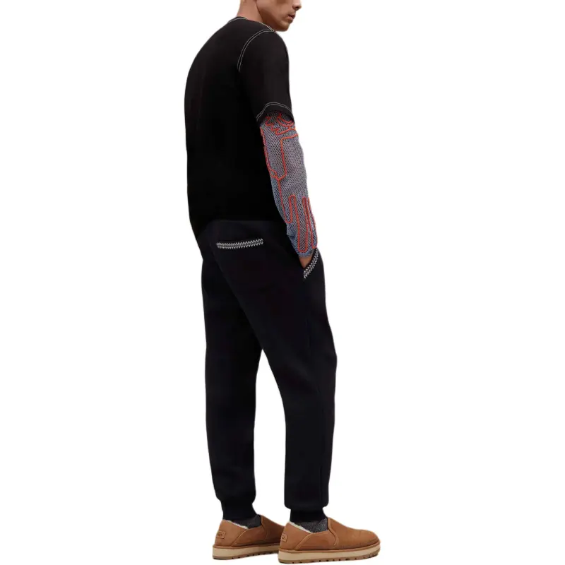 UGG Knitted Sweatpants Men Black-2