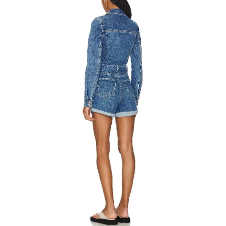 PAIGE Denim Shorts Women's Blue-1