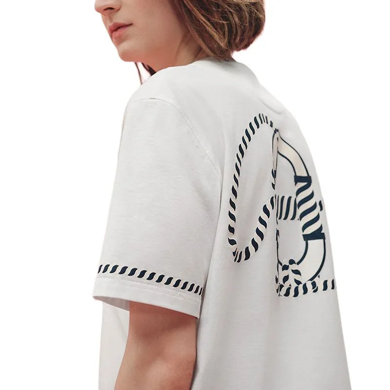 HERMES SS23 Short Sleeved Dresses Women's White-4