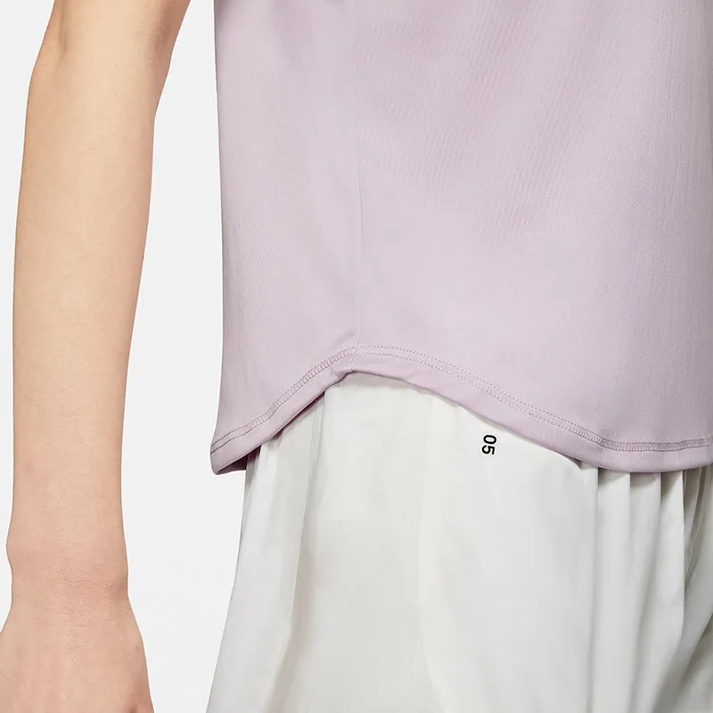 Nike T Shirts Women's Light Purple-5