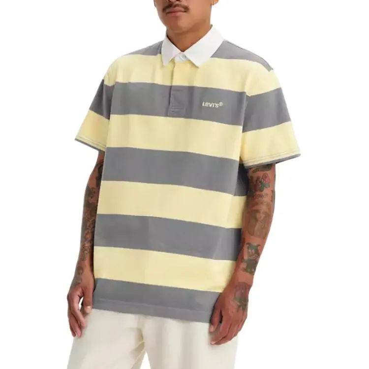 Levis Polo Shirts Men Yellow-1