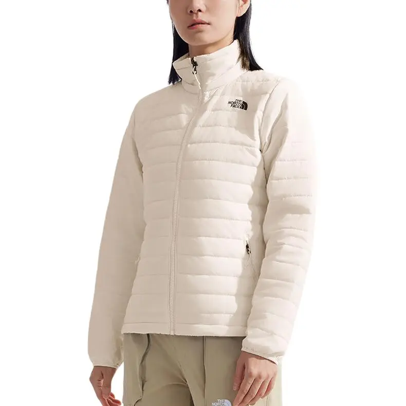 THE NORTH FACE City Outdoor Collection Waterproof And Windproof Windbreaker Jacket Unisex Dune White-3