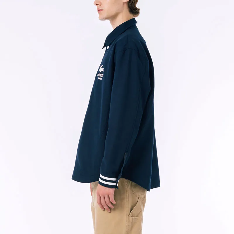 LACOSTE Jackets & Coats Men's Marine Blue-9