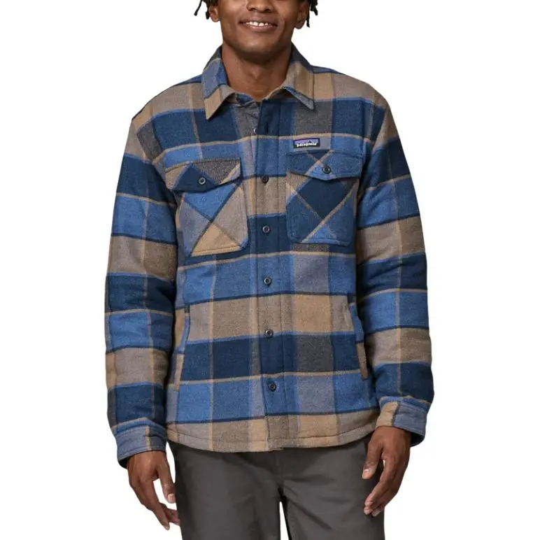 Patagonia Lightweight Insulated Fjord Flannel Shirt-10