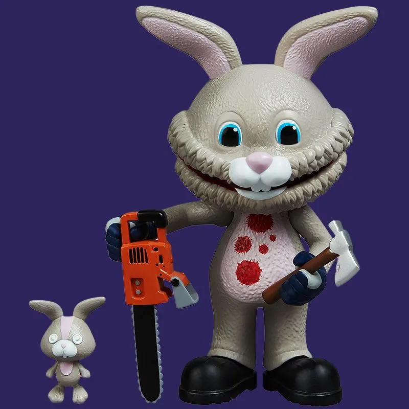 ENTERBAY Stingrayz Eek Hunger Killer Rabbit Chibi Figures-2