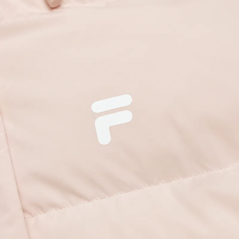 FILA FUSION UNIFORM Down Jacket Women's Leather Mud Pink-4