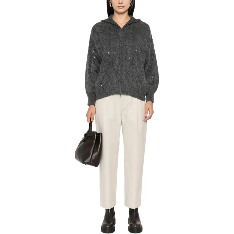 Brunello Cucinelli Sequin embellished Hoodie-1