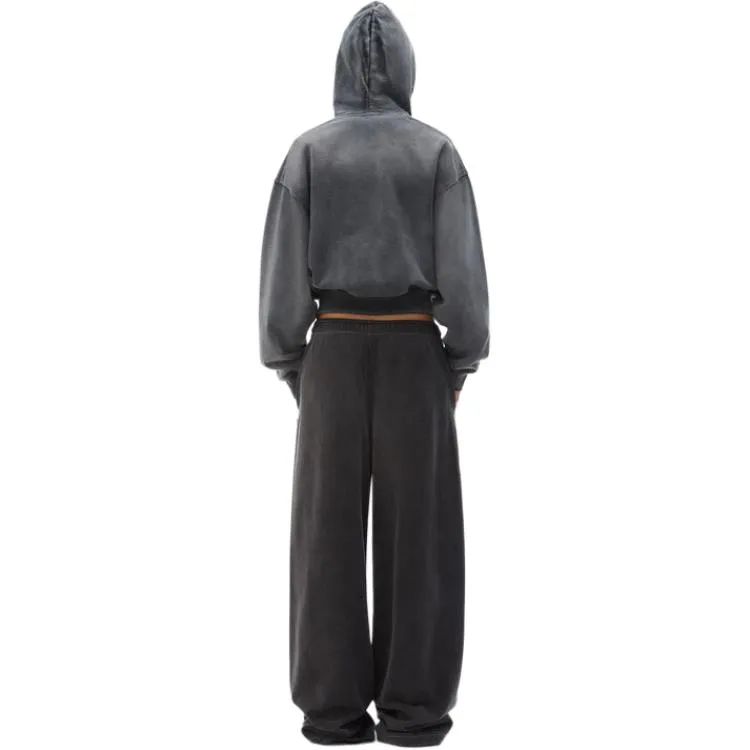 Alexander Wang Rhinestone Washed Effect Hoodie-2