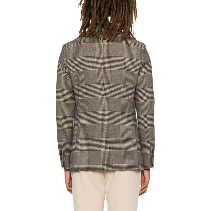 Circolo 1901 Prince of Wales check Blazer-3