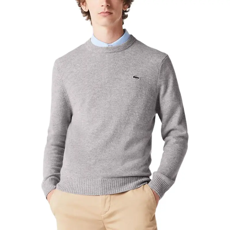 LACOSTE Carded-wool Crew-neck Sweater-1