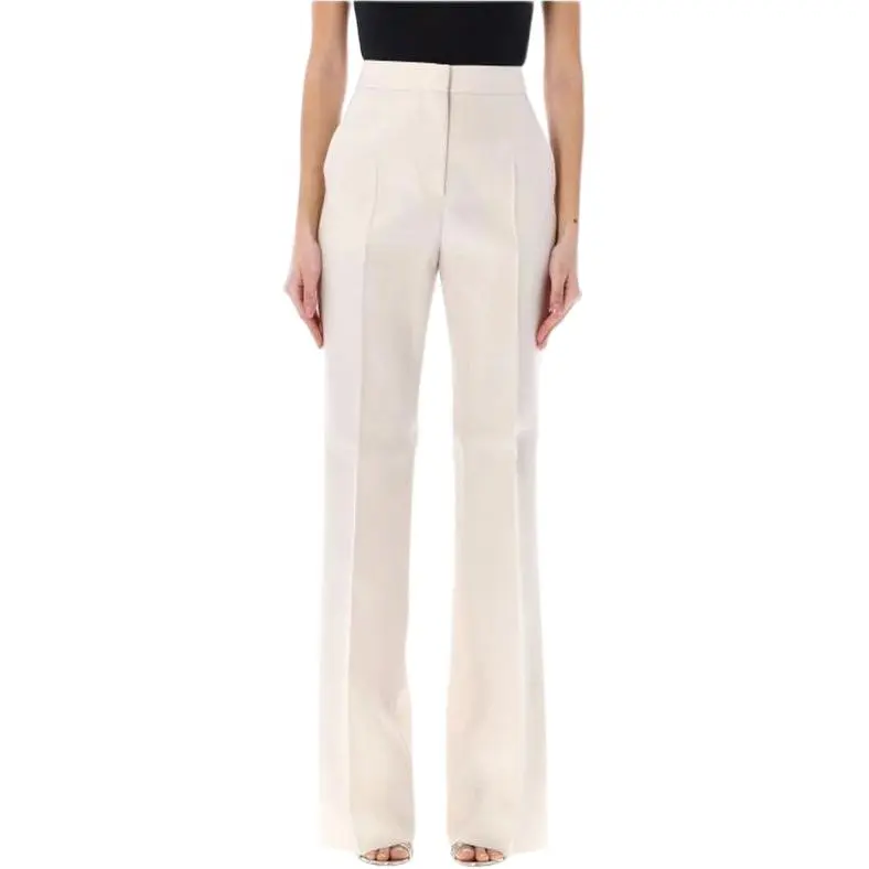 MaxMara Pleated Straight Leg Trousers-2
