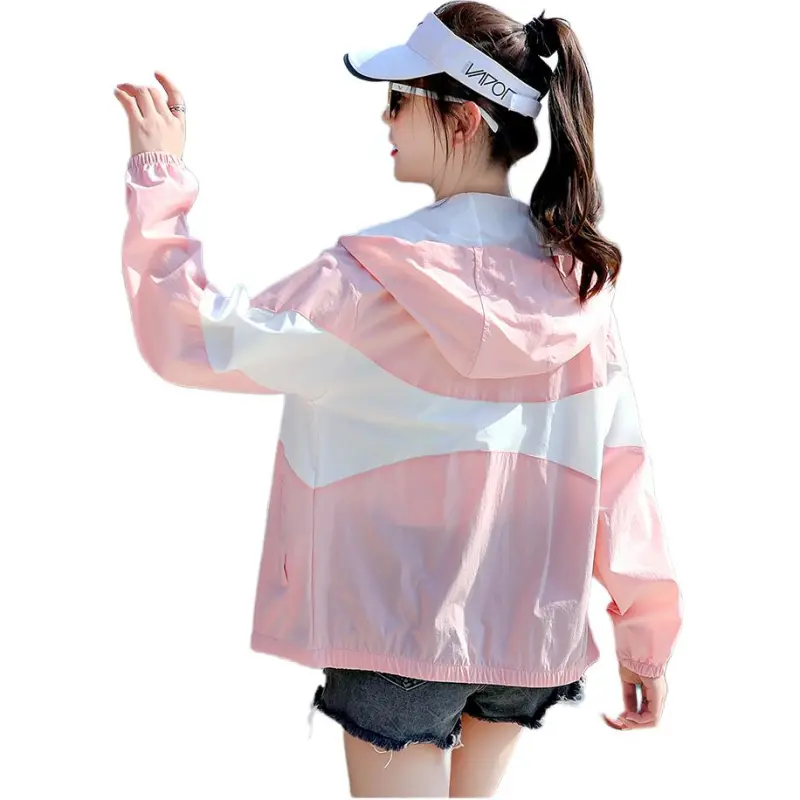 Flowers In Water Cropped Coat Women's-1