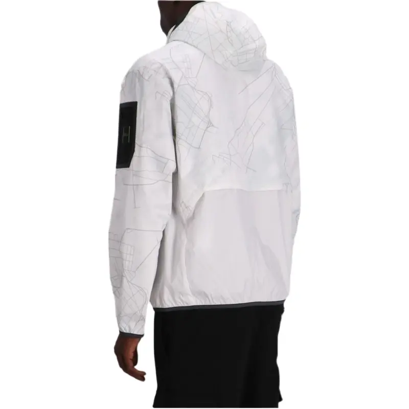 HUGO BOSS Allover Reflective Printed Hooded Jacket-4