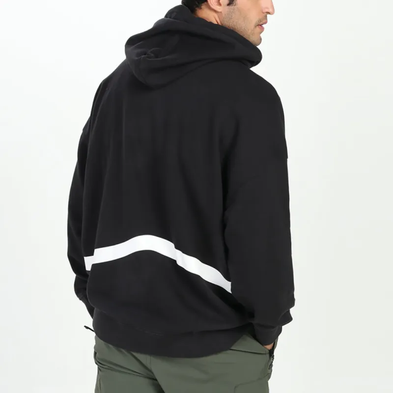 Vans Side Stripe Sweatshirt Unisex Black-5