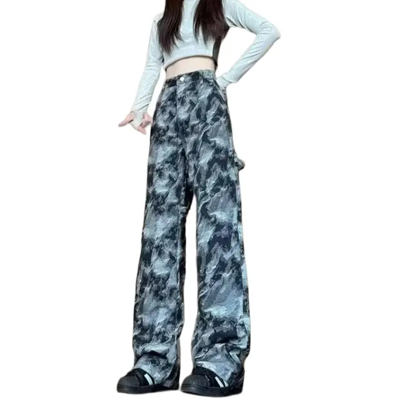 Concubine Zhu Jeans Unisex Black-3