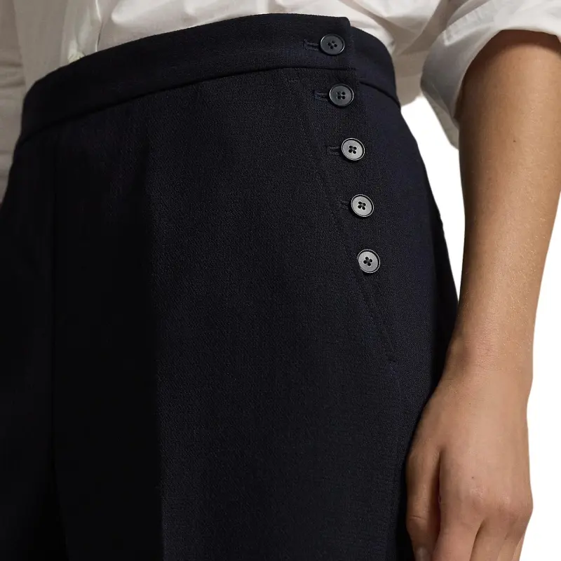 Polo Ralph Lauren FW24 Casual Pants Women's Dark Blue-4