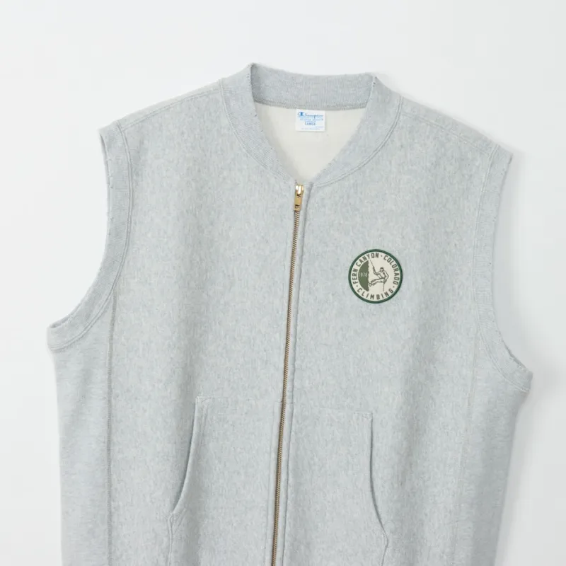 Champion Reverse Weave FW24 Vest Men's Silver Gray-2