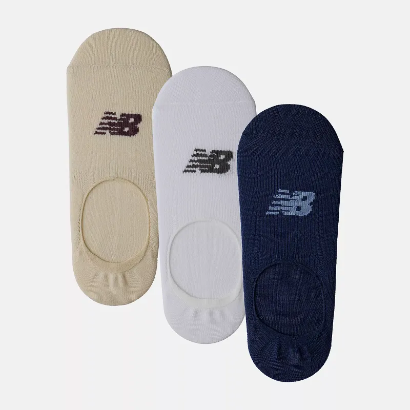 New Balance No Show 3 Chaussettes Unisex Ultra No-Show Socks Unisex 3 Pack-1