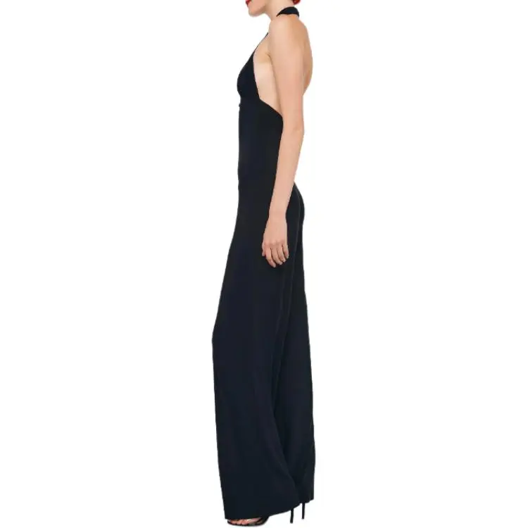 NORMA KAMALI Halterneck Jumpsuit-2