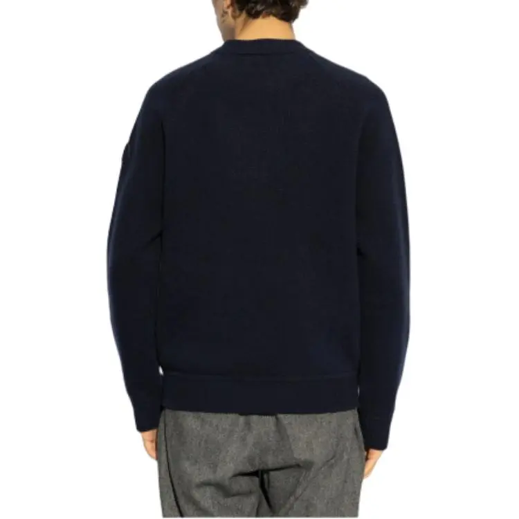 Moncler Logo Patch Crewneck Jumper-3