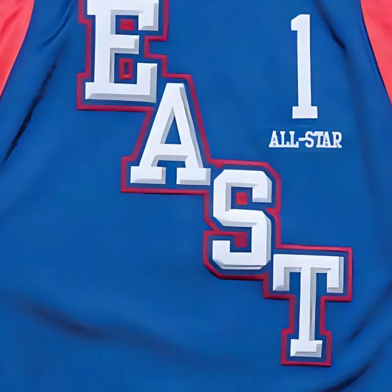 Mitchell & Ness Basketball Jersey Unisex Royal Blue-3