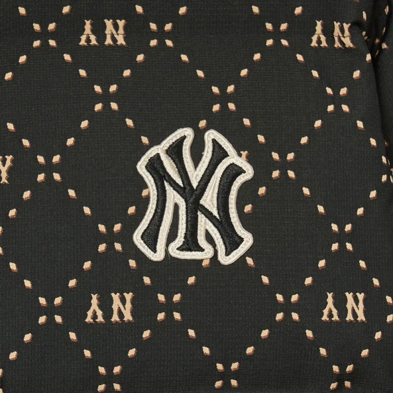 MLB Monogram NEW YORK YANKEES Down Jacket Unisex Black-1
